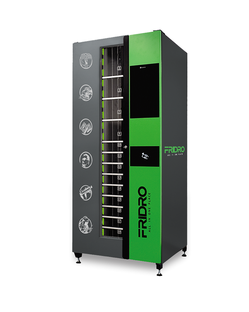 Avtomat d810 za izdajo orodja. Full service by Fridro.